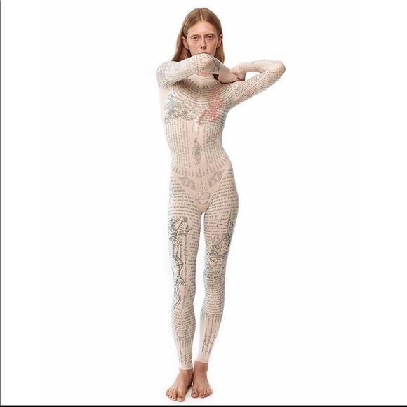 TTSWTRS Pants - ISO TTSWTRS SS21 Mantra Overall Jumpsuit Sanskrit print